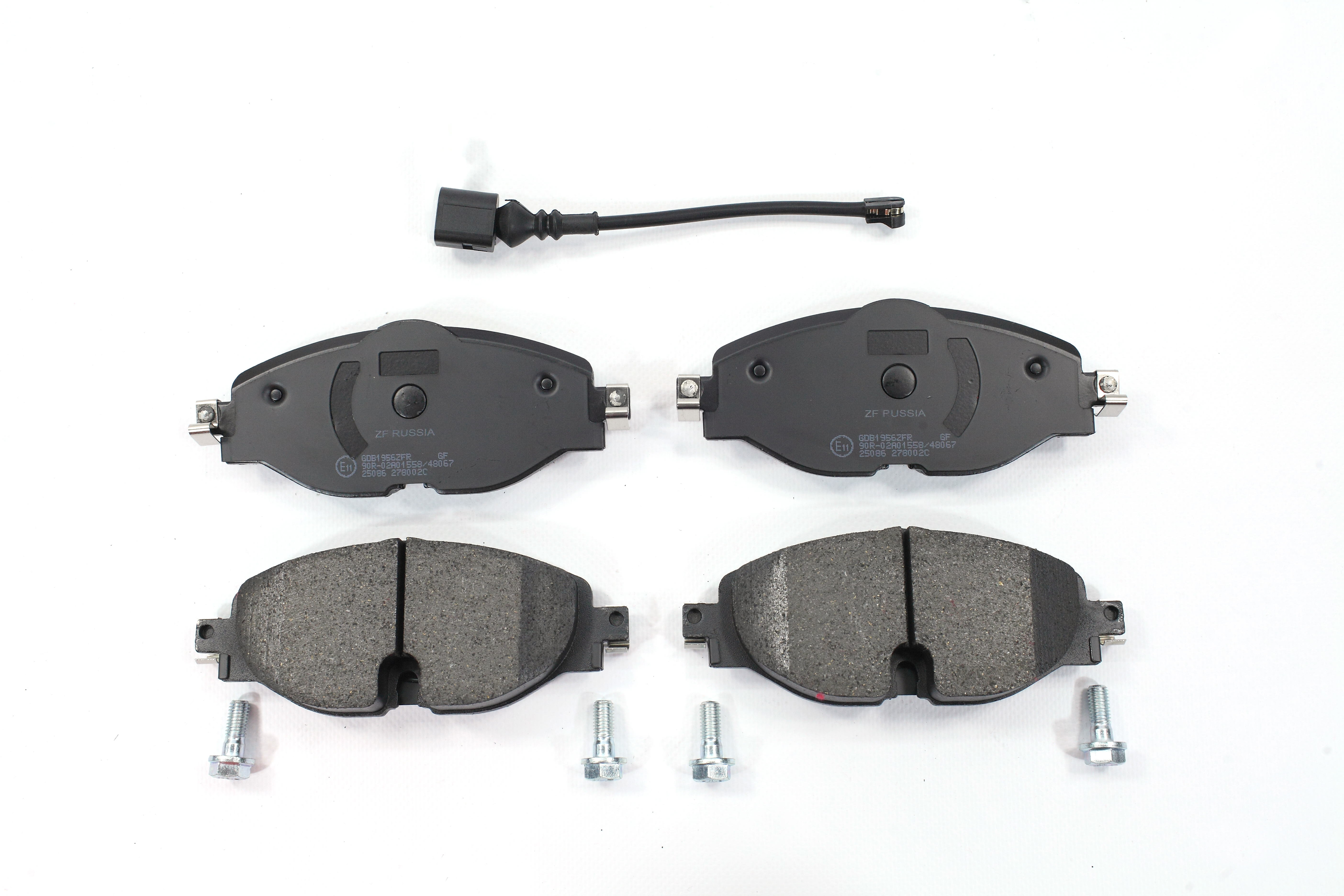 Колодки тормозные передние к-кт