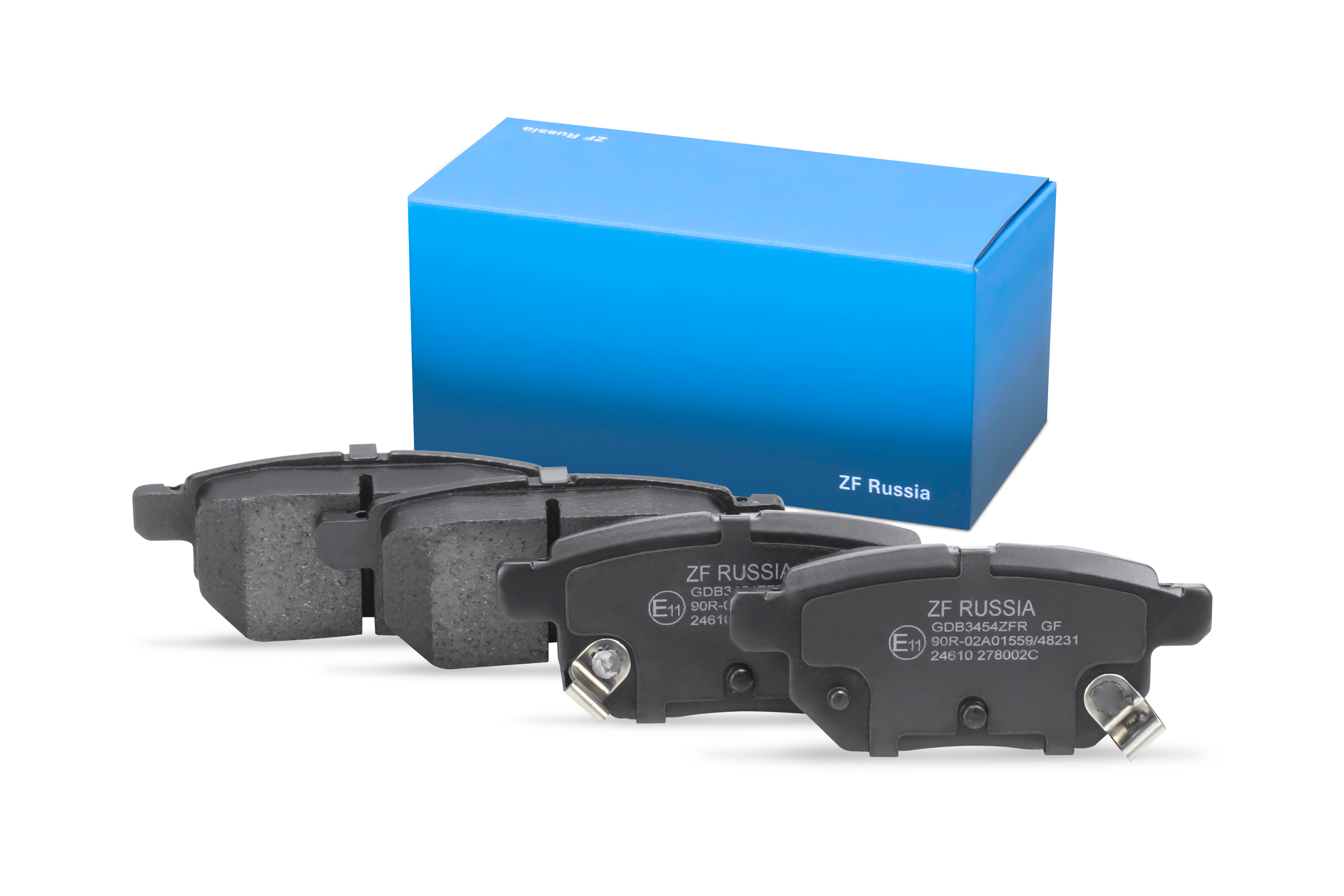 Колодки тормозные задние дисковые к-кт