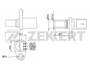 Датчик положения распредвала для Ford Transit/Tourneo Custom 2012> новый