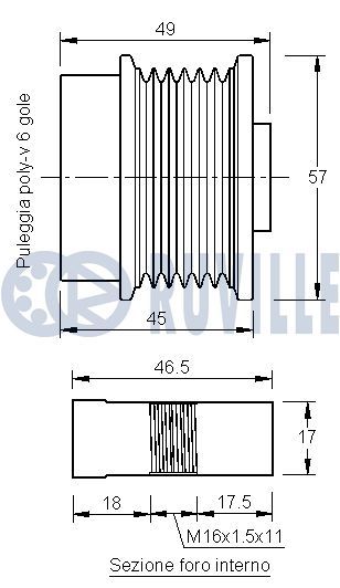 Шкив генератора