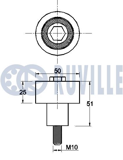 Ролик дополнительный ремня ГРМ