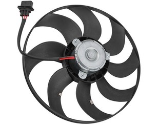 Вентилятор радиатора для Skoda Fabia 2015> новый
