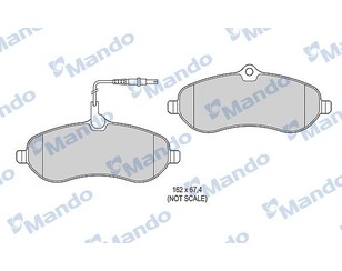 Колодки тормозные передние к-кт для Citroen C8 2002-2014 новый