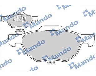 Колодки тормозные передние к-кт для Honda Accord VII 2003-2008 новый