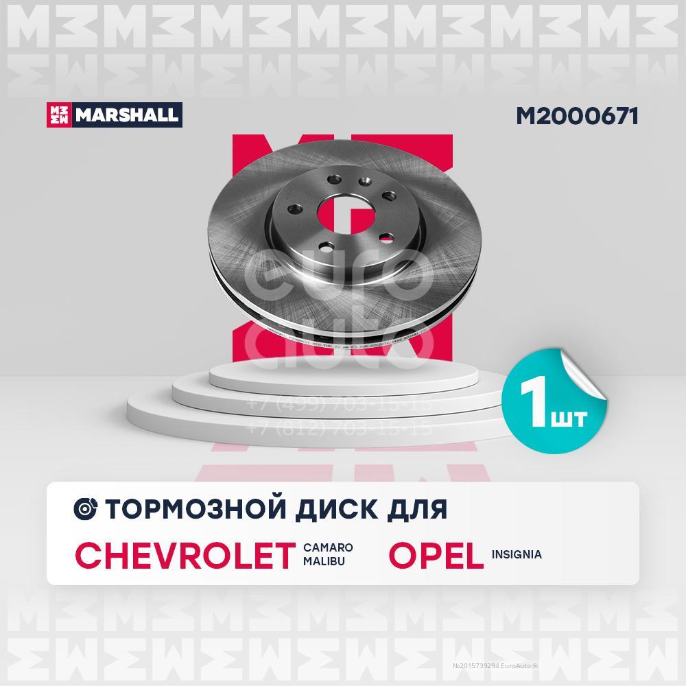 M2000671 Marshall Диск тормозной передний вентилируемый от производителя по  спец цене купить в Омске