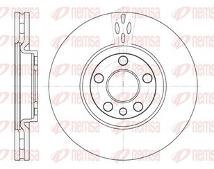 Диск тормозной передний вентилируемый для Fiat Scudo I 1994-2007 новый