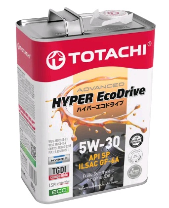 Масло TOTACHI HYPER ECODRIVE 5W30 4Л купить в ЕвроАвто