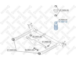 Пыльник с отбойником к-кт для Nissan Sunny Y10 1990-2000 новый