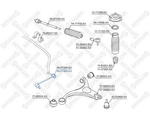 Стойка переднего стабилизатора правая для Hyundai ix55 2007-2013 новый