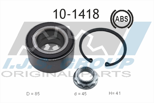 Подшипник ступицы (к-кт)