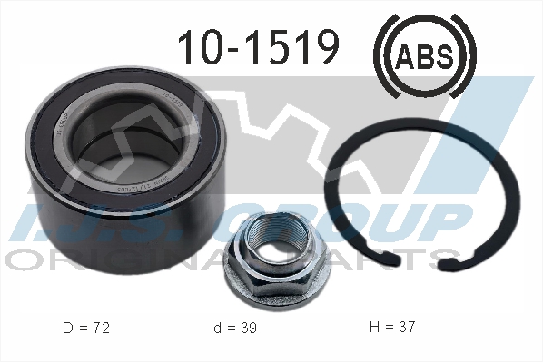 Подшипник ступицы (к-кт)