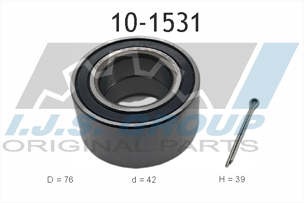 Подшипник передней ступицы