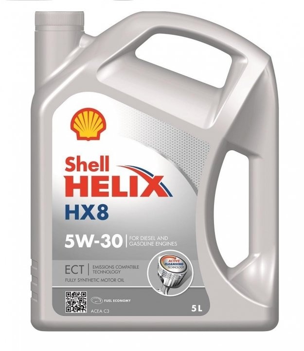 Масло SHELL HELIX HX8 ECT 5W30 5Л купить в ЕвроАвто