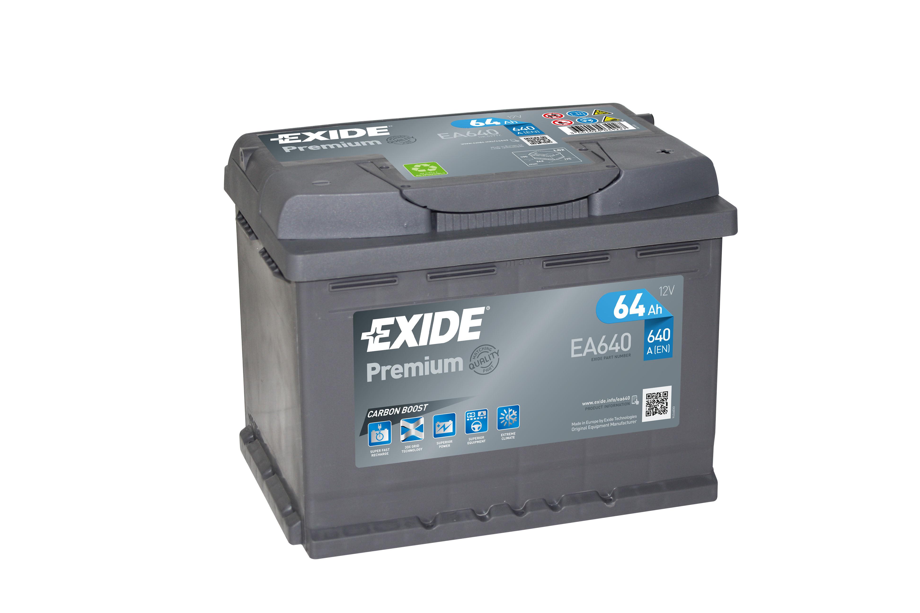 Аккумулятор Exide 72ah 380аdin640а Купить В Самаре