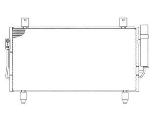 Радиатор кондиционера (конденсер) для Mitsubishi Outlander (GF) 2012> новый