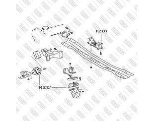 Опора двигателя передняя для Lexus LX 470 1998-2007 новый