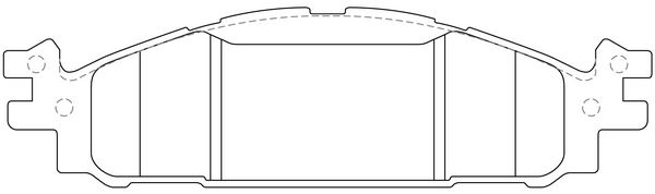BP51622 SB NAGAMOCHI Колодки тормозные передние к-кт от производителя ...