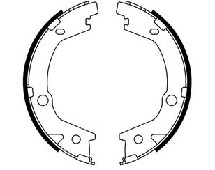 Колодки ручного тормоза к-кт для Kia Magentis 2005-2010 новый
