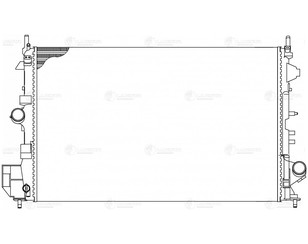 Радиатор основной для Opel Vectra C 2002-2008 новый