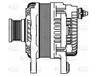 Генератор для Nissan Juke (F15) 2011-2019 новый