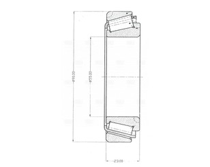 Подшипник задней ступицы для Mercedes Benz Sprinter (901-905)/Sprinter Classic (909) 1995-2006 новый