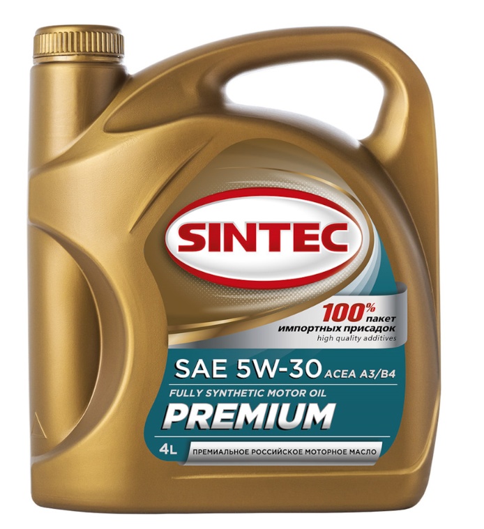 Масло SINTEC PREMIUM 5W30 4Л СИНТЕТИКА купить в ЕвроАвто