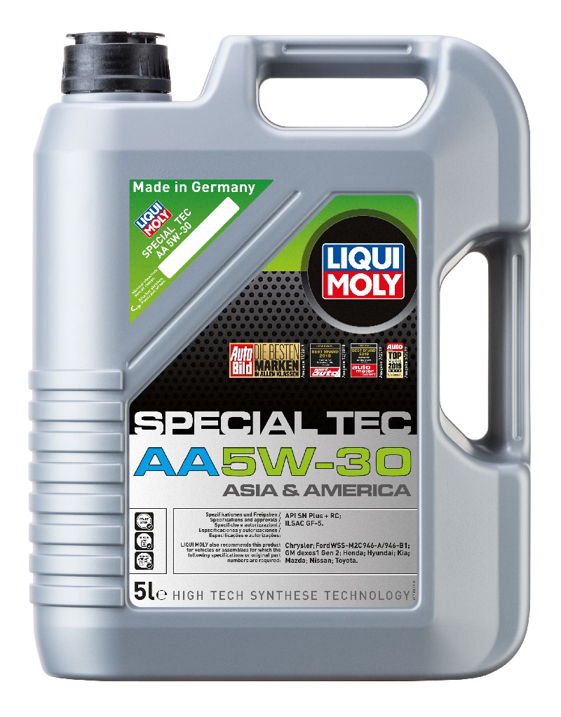 Масло LIQUI MOLY SPECIAL TEC AA 5W30 5Л купить в ЕвроАвто