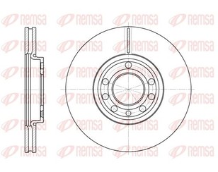 Диск тормозной передний вентилируемый для Opel Vectra C 2002-2008 новый