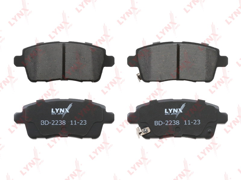 Колодки тормозные задние дисковые к-кт