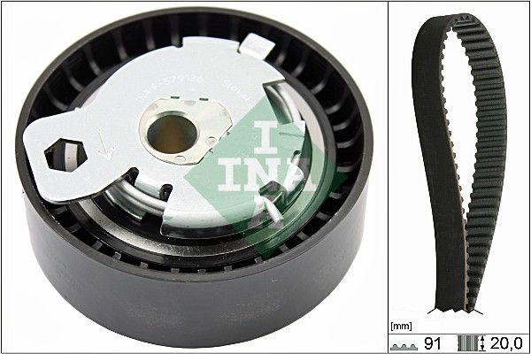531 0497 10 INA Rullo tenditore, Cinghia dentata per FORD