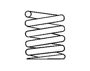 Пружина передняя для Mercedes Benz W124 1984-1993 новый