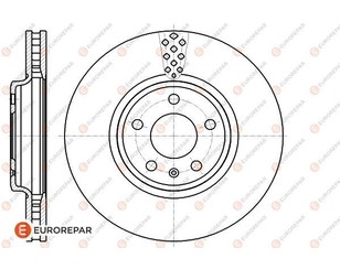 Диск тормозной передний вентилируемый для Audi A5/S5 [8F] Cabrio 2010-2016 новый