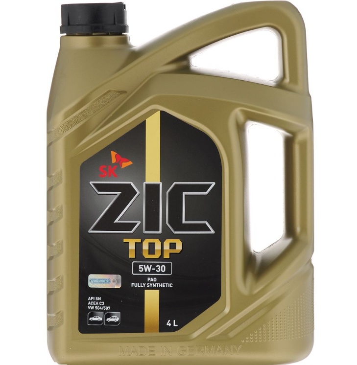 Масло ZIC TOP 5W30 4Л СИНТЕТИКА купить в ЕвроАвто