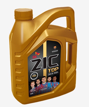 Масло ZIC TOP 0W30 4Л СИНТЕТИКА купить в ЕвроАвто