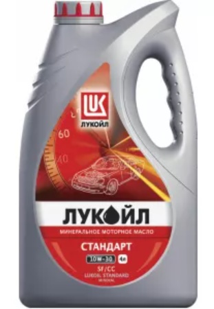 Масло ЛУКОЙЛ СТАНДАРТ 10W30 4Л купить в ЕвроАвто