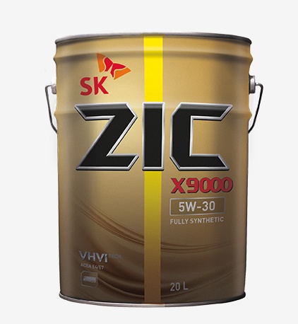 Масло ZIC X9000 5W30 20Л СИНТЕТИКА купить в ЕвроАвто