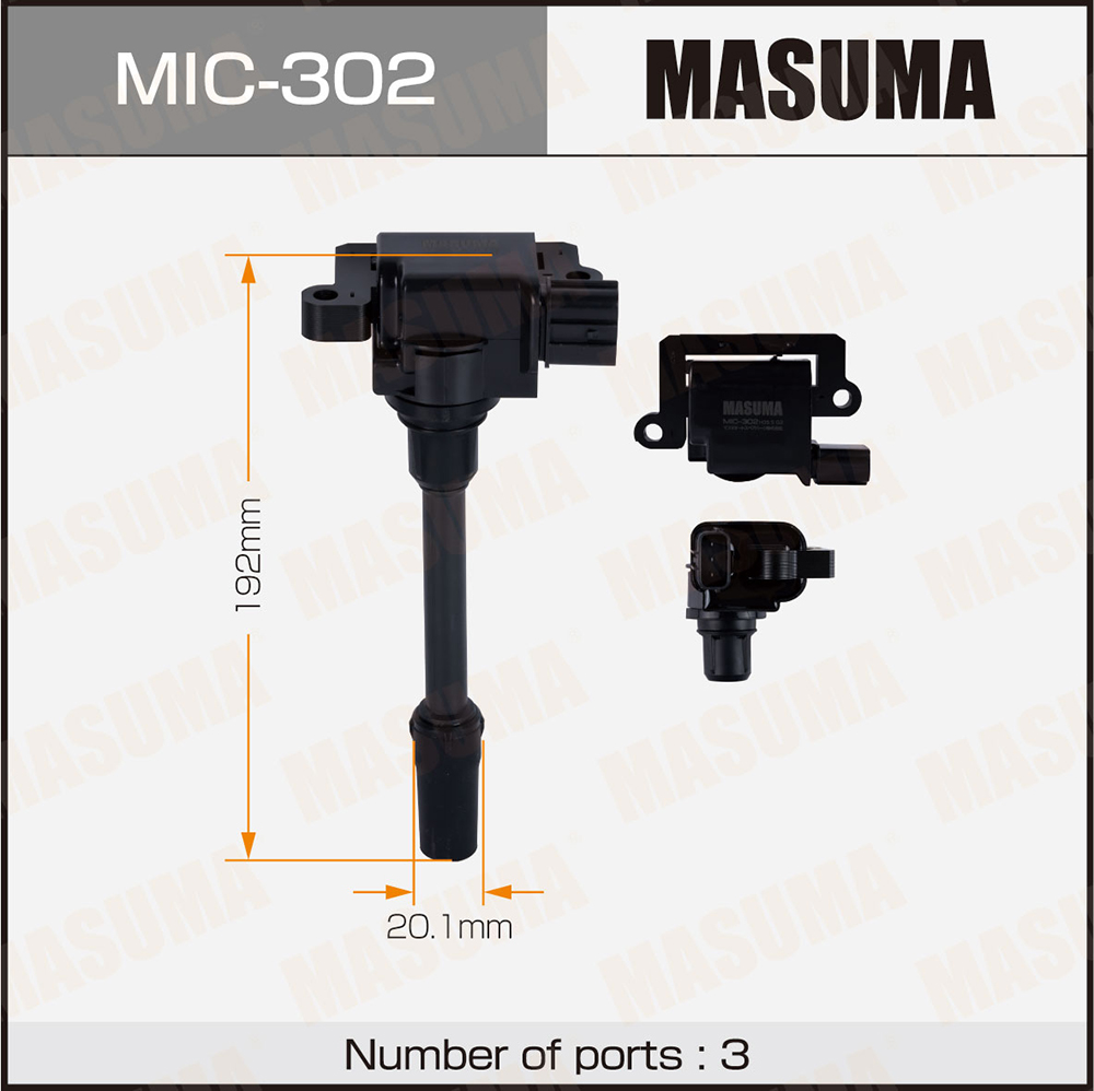 MIC-302 Masuma Катушка зажигания от производителя по спец цене купить