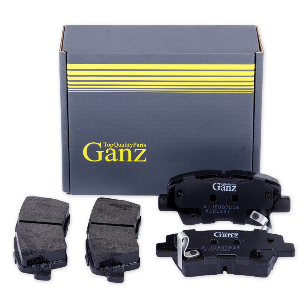 Колодки тормозные задние дисковые к-кт