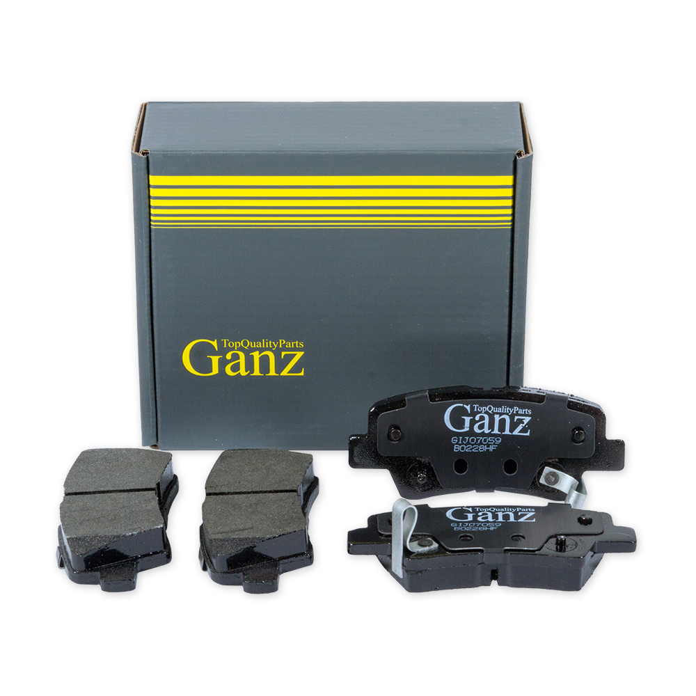 Колодки тормозные задние дисковые к-кт