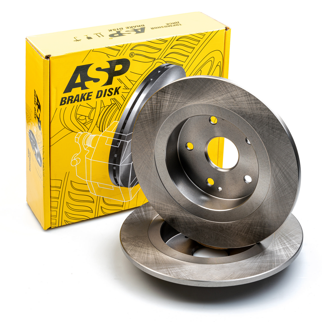 Диск тормозной задний