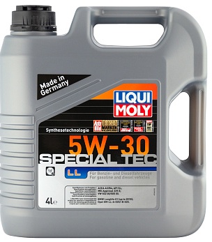 Масло LIQUI MOLY SPECIAL TEC LL 5W30 4Л купить в ЕвроАвто
