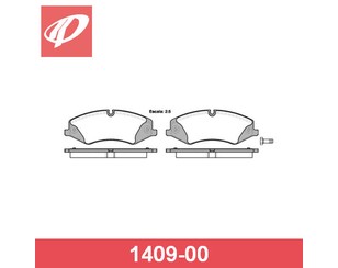 Колодки тормозные передние к-кт для Land Rover Range Rover Sport 2005-2012 новый