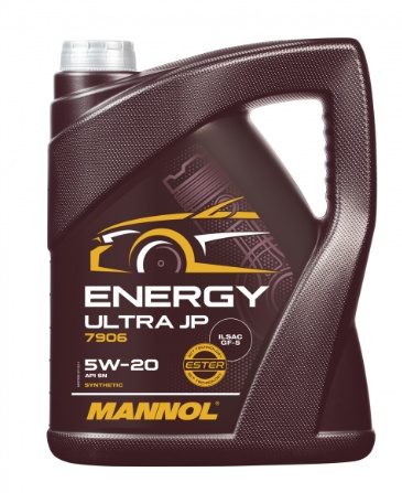 Масло MANNOL ENERGY ULTRA JP 5W20 5Л купить в ЕвроАвто