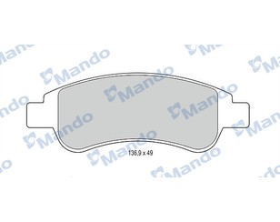 Колодки тормозные передние к-кт для Citroen C3 2009-2016 новый