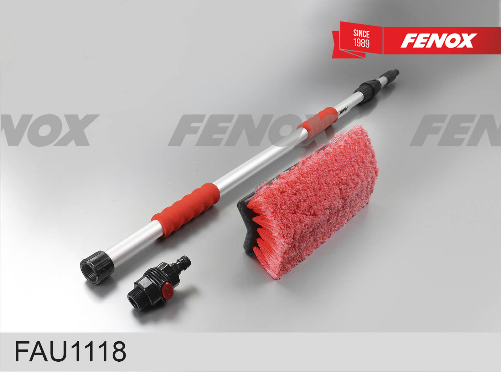 Щетка для мытья машины (FENOX)  телескоп 117-189 см (FAU1118)