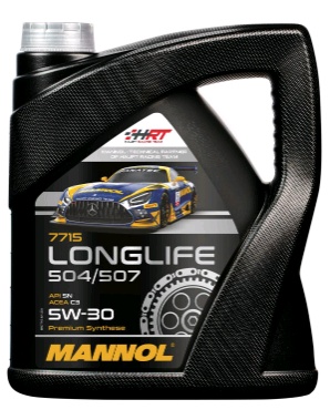 Масло MANNOL LONGLIFE 504/507 5W30 4Л купить в ЕвроАвто