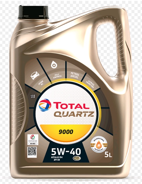 Масло TOTAL QUARTZ 9000 5W40 5Л купить в ЕвроАвто