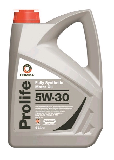 Масло COMMA PROLIFE 5W30 4Л купить в ЕвроАвто
