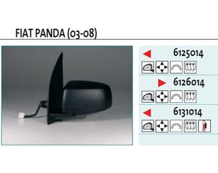 Зеркало левое электрическое для Fiat Panda 2003-2012 новый