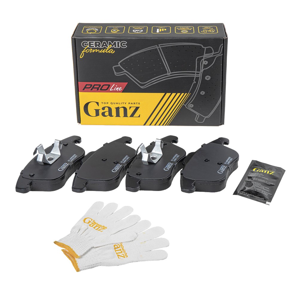 Колодки тормозные передние к-кт